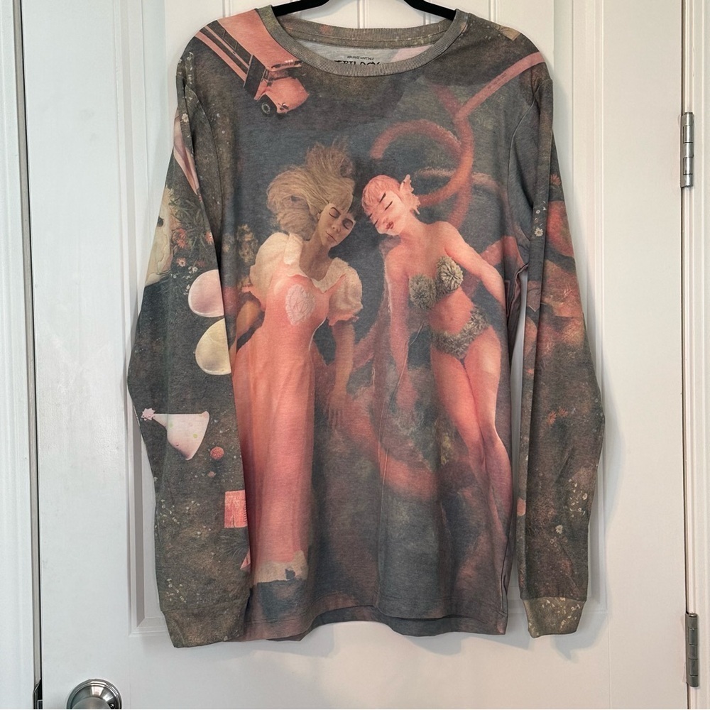Melanie Martinez NEW Trilogy All Over Long Sleeve Tour Tee - LARGE - Picture 6 of 6